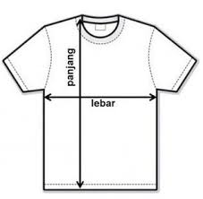 Ukuran Baju Lokal Indonesia